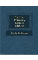 Poems - Primary Source Edition