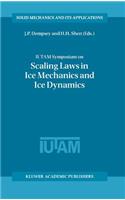 Iutam Symposium on Scaling Laws in Ice Mechanics and Ice Dynamics