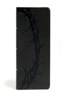 CSB Large Print Personal Size Reference Bible, Charcoal Leathertouch