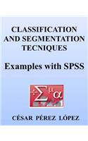 Classification and Segmentation Tecniques. Examples with SPSS