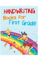 Handwriting Books For First Grade: Journal Notebook Lined Pages