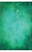 Monogram Libra Notebook: Blank Diary Journal Log