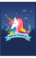 Unicorn Notebook Never Stop Dreaming