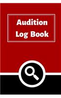 Audition Log Book
