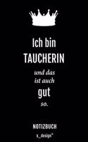 Notizbuch für Taucher / Taucherin