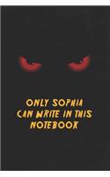 Sophia Notebook