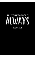 Trust In The Lord