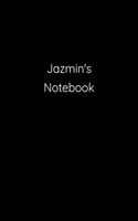 Jazmin's Notebook: Notebook / Journal / Diary - 6 x 9 inches (15,24 x 22,86 cm), 150 pages.