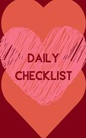 Daily Checklist (6x9inch)