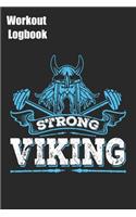 Strong Viking Workout Logbook