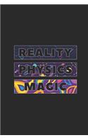 Reality Physics Magic: Blank Lined Notebook (6" x 9" - 120 pages) Simple Physics Notebook for Daily Journal, Diary, and Gift