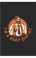 I'm A Beer Hop-er: Home Brewing Journal - Notebook - Workbook For Brewery, Homebrewing And Traditional Pub Fan - 6x9 - 120 Graph Paper Pages