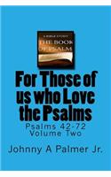 For Those of us who Love the Psalms