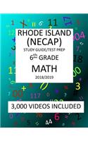 6th Grade RHODE ISLAND NECAP TEST, 2019 MATH, Test Prep