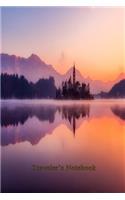 Traveler's Notebook: Traveler's Notebook - Unlined Notebook Journal, 6 x 9 inches, Cream paper, 100 pages (50 sheets).