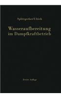 Wasseraufbereitung Im Dampfkraftbetrieb