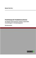 Preisfindung für Produktinnovationen