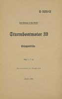 D 525/2 Sturmbootmotor 39 - Ersatzteilliste