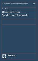 Berufsrecht Des Syndikusrechtsanwalts