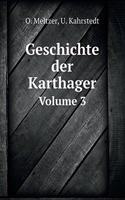 Geschichte der Karthager Volume 3