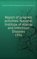 Report of program activities