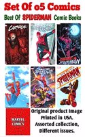 Spiderman comic set of 5 | Original product | printed in USA. Assorted collection with different issues, from 1990 to present.