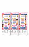 Oswaal One for All Olympiad Workbooks Class 3 -Maths, Science and English for 2024-25 Exam