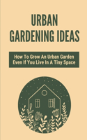 Urban Gardening Ideas: How To Grow An Urban Garden Even If You Live In A Tiny Space: City Gardening