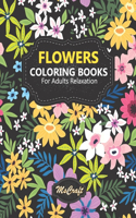 Flowers Coloring books for adults relaxation