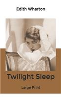 Twilight Sleep: Large Print