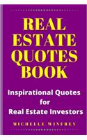 Real Estate Quotes Book