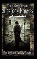 The Adventures of Sherlock Holmes "Annotated" British Detective Stories