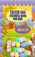 Easter Egg Coloring Book For Kids, Age(4-12)