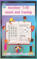 Number 1-10 count and tracing