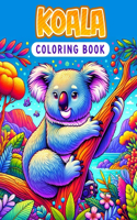 Koala coloring book