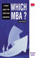Which MBA?