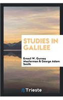 Studies in Galilee