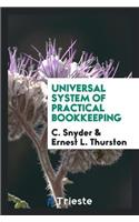 Universal System of Practical Bookkeeping