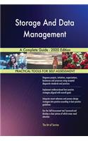 Storage And Data Management A Complete Guide - 2020 Edition