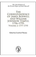 Correspondence of James Boswell 1756-1795
