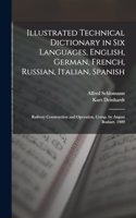 Illustrated Technical Dictionary in Six Languages, English, German, French, Russian, Italian, Spanish