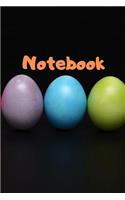 Notebook: Notebook / Diary With Colored Cover - Wide Ruled Line Paper