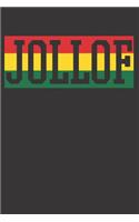 Africa Jollof Flag Notebook / Journal
