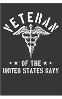 US Navy Veterans Notebook Journal