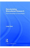 Decolonizing Educational Research
