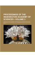 Proceedings of the Washington Academy of Sciences (Volume 3): (English)