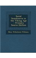 Social Scandinavia in the Viking Age