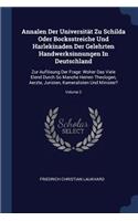 Annalen Der Universität Zu Schilda Oder Bocksstreiche Und Harlekinaden Der Gelehrten Handwerksinnungen In Deutschland