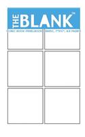 The Blank Comic Book Panelbook - Basic, 7"x10", 63 Pages