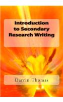 Introduction to Secondary Research Writing